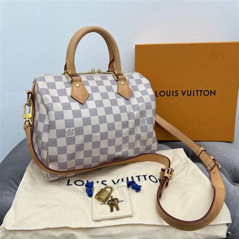 louis vuitton speedy 25 bandouliere azur|louis vuitton speedy 25 measurements.